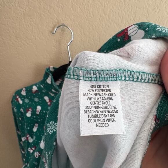 Holiday Christmas snowman mockneck - Picture 4 of 5